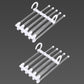 Hanger-5 In 1 Stainless Steel Multifunction Retractable Pants Rack Trouser Hanger(Pack of 2)