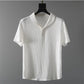 Men's Crinkled Co-Ord Set White