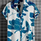 Men's Printed Half Sleeves Regular Collar Casual Shirt